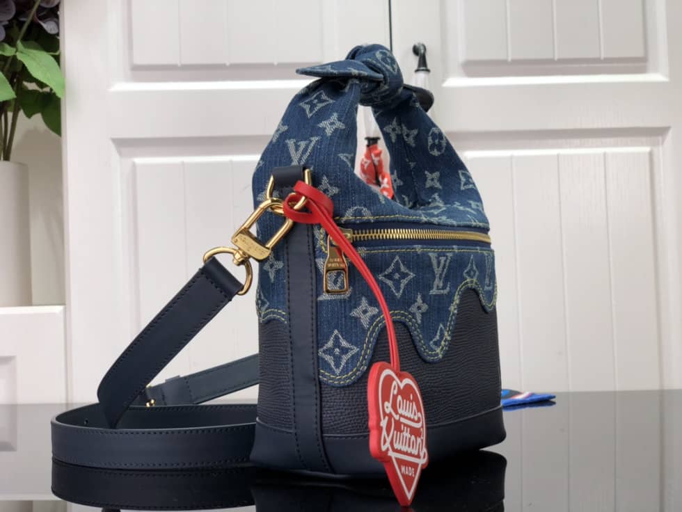 Best Replica Louis Vuitton Monogram Denim Japanese Cruiser M45970 Replica Hobo - Colareps