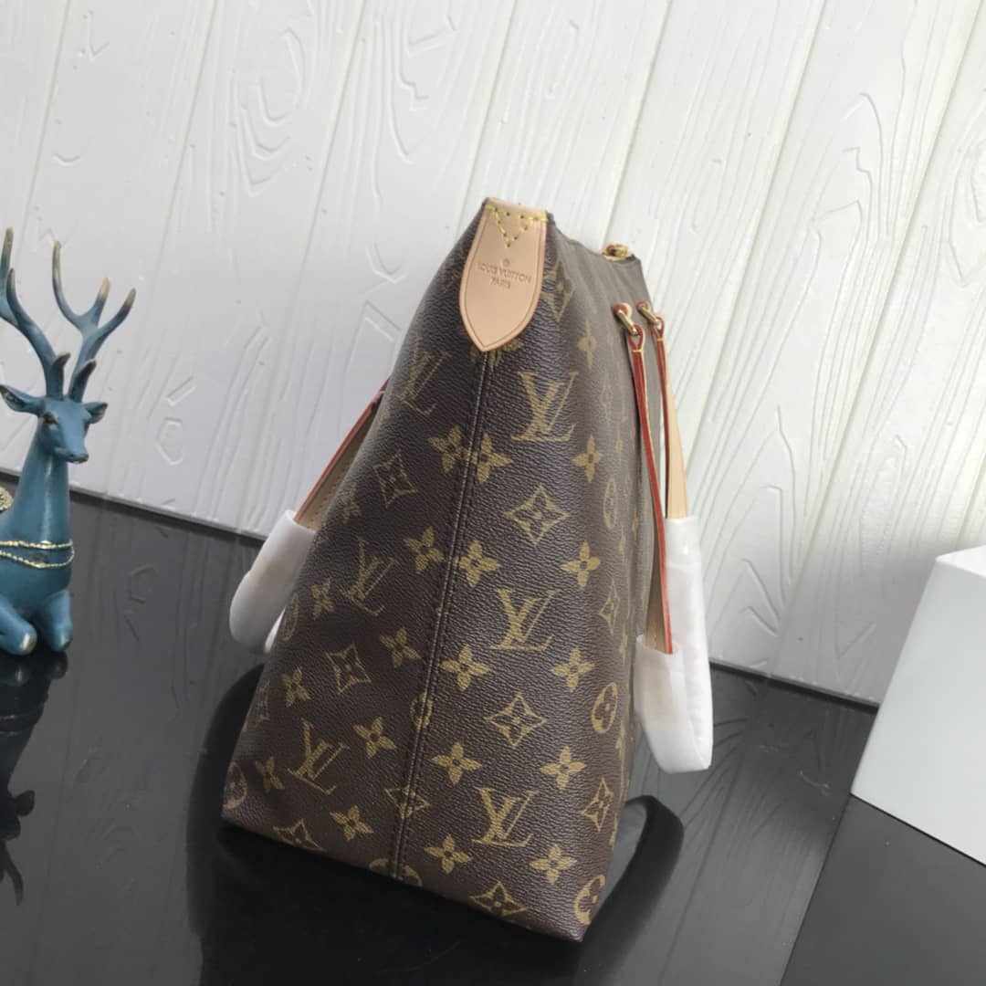 Best Replica Louis Vuitton Monogram Jena MM Semi Tote Replica M42267 - Colareps