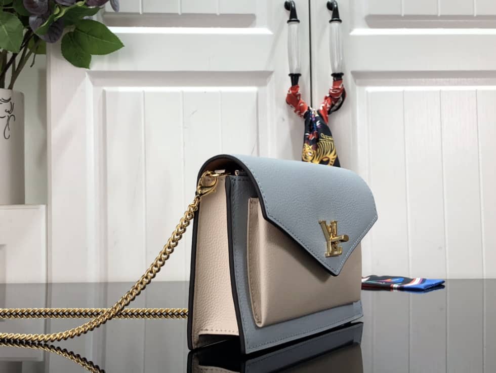 Best Replica Louis Vuitton Mylockme Chain Pochette M63471 Replica Crossbody Bag - Colareps