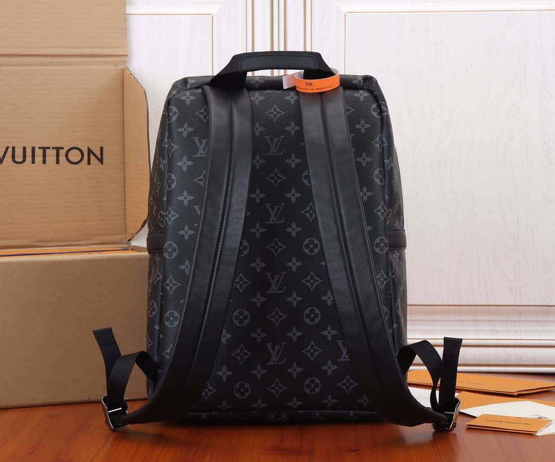 Best Replica LV Backpack Replica Discovery Backpack PM Monogram Eclipse Canvas M43186 - Colareps