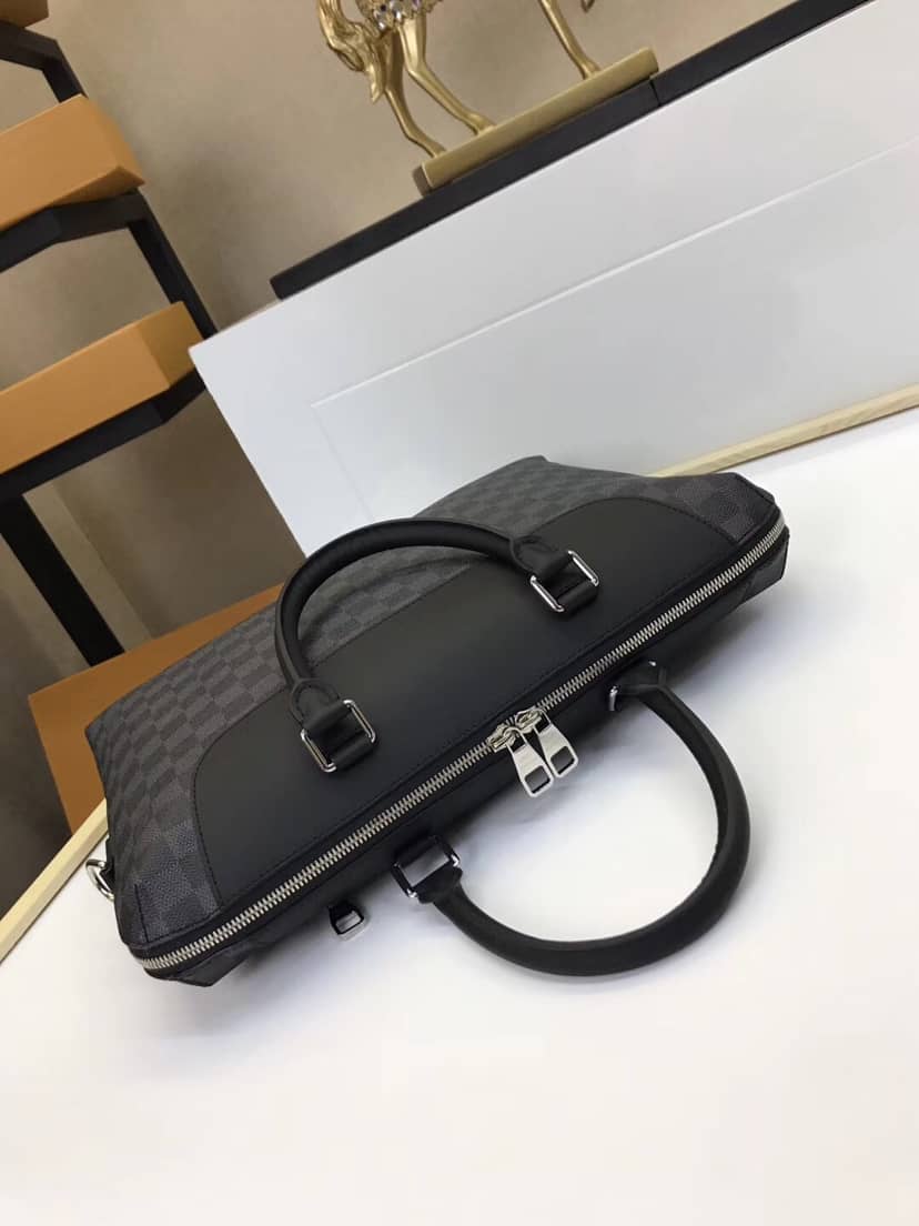L0vis Vvtt0n Porte-Documents Jour Damier Graphite Canvas Bag Replica N48260