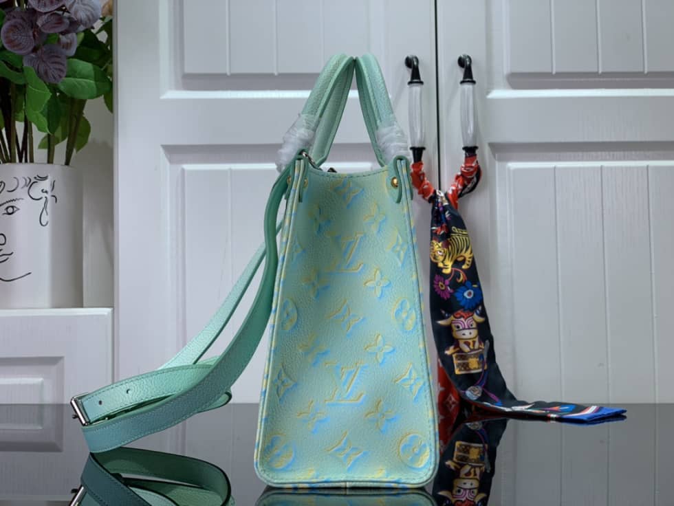 Best Replica Louis Vuitton Onthego PM Green M46067 Replica Tote - Colareps