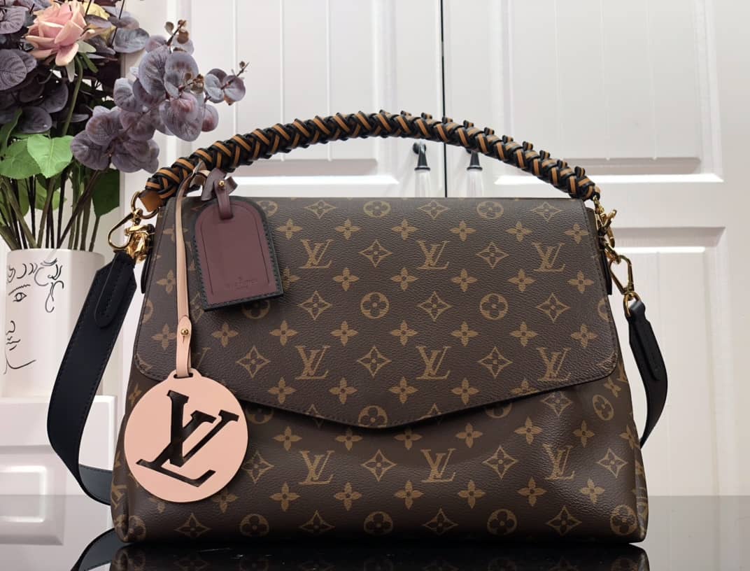 Best Replica Louis Vuitton Beaubourg MM Bag Monogram Canvas Replica M43953 - Colareps