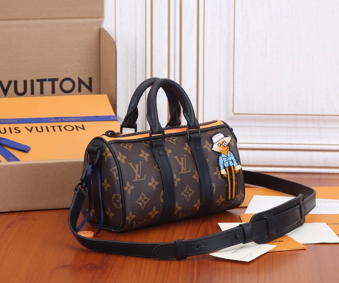 Best Replica Louis Vuitton Monogram Keepall XS Virgil Abloh Bag Replica M80201 - Colareps
