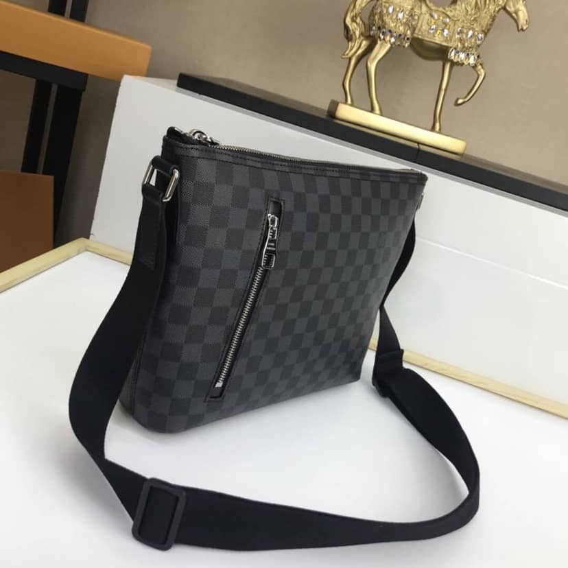 L0vis Vvtt0n Mick PM Damier Graphite Replica Shoulder Bag N41211
