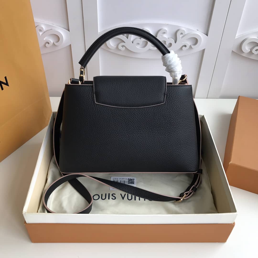 Best Replica Louis Vuitton Capucines BB Taurillon Leather Replica Bag M53854 - Colareps