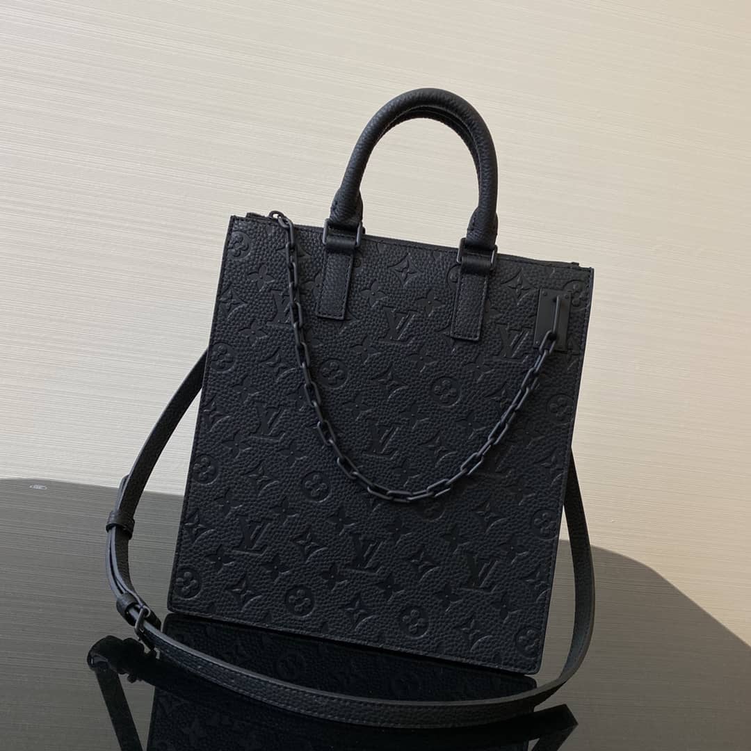 Best Replica Louis Vuitton Sac Plat Messenger Bag Replica Black M55891 - Colareps