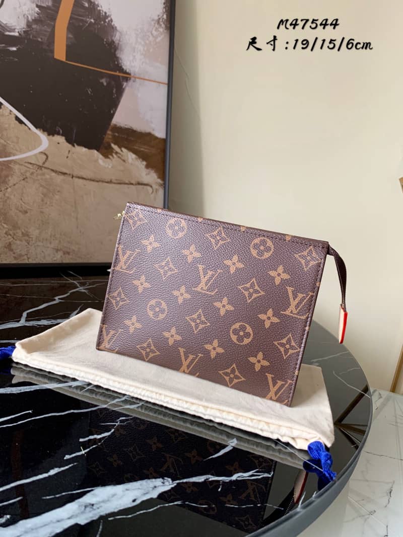Best Replica Louis Vuitton Toiletry Pouch Monogram Canvas Replica M47544 - Colareps