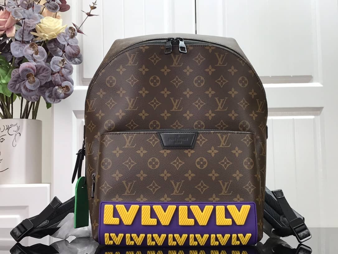 Best Replica Louis Vuitton Monogram Yellow Logo Discovery Replica Backpack M57965 - Colareps
