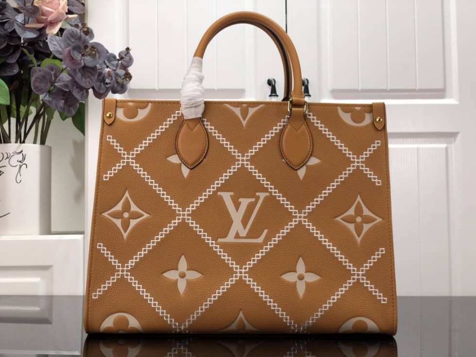 Best Replica Louis Vuitton Onthego MM Monogram Empreinte M46015 Replica Tote - Colareps
