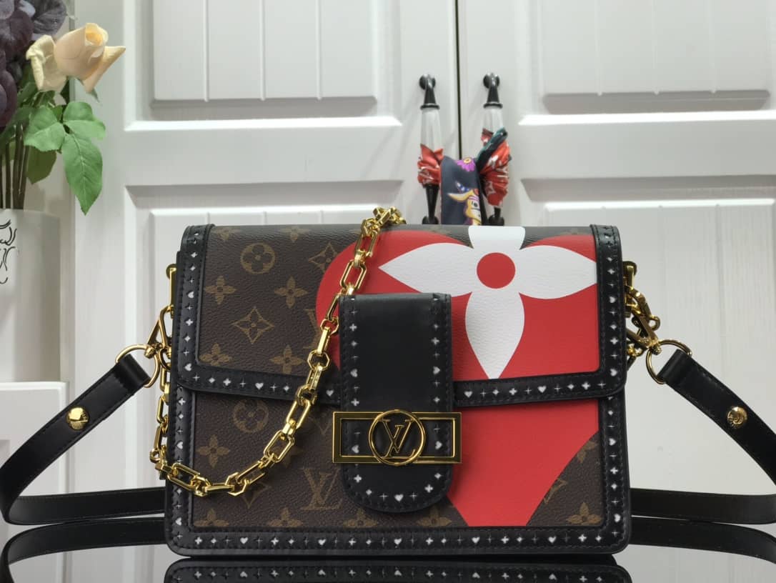 Best Replica Louis Vuitton Game On Dauphine MM Replica Bag M57448 - Colareps