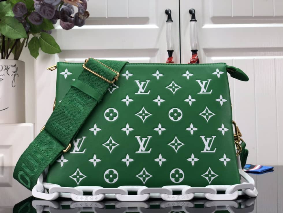 Best Replica Louis Vuitton Coussin PM Green M20760 Replica Shoulder Bag - Colareps