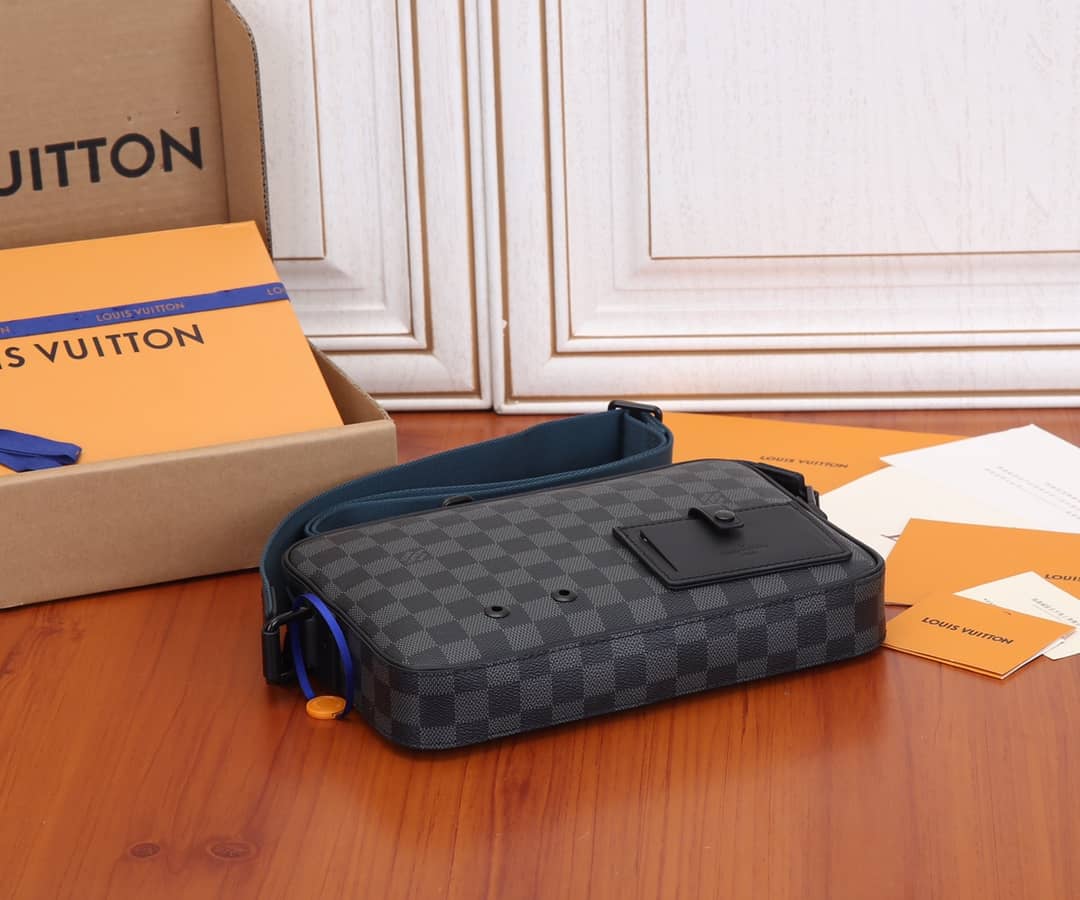 L0vis Vvtt0n Damier Graphite Alpha Messenger Bag Replica N40188