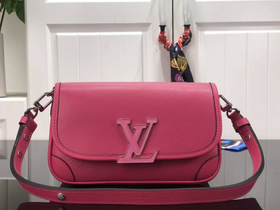 Best Replica Louis Vuitton Buci Epi Dragon Fruit M59460 Replica Crossbody Bag - Colareps