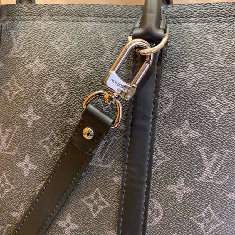 Best Replica Louis Vuitton Mens Monogram Eclipse Canvas Tote Backpack Replica M45221 - Colareps
