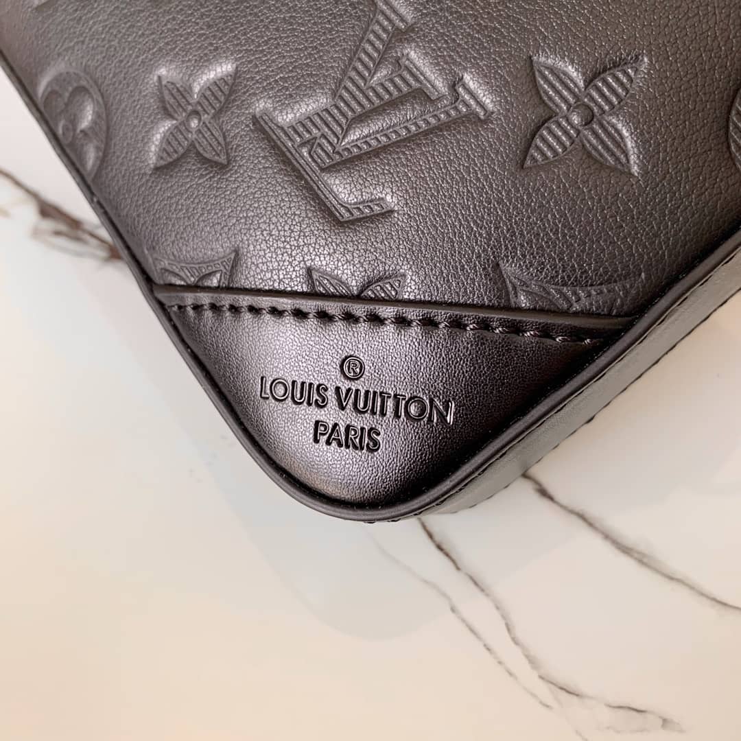 L0vis Vvtt0n Monogram Shadow Duo Leather Crossbody Bag Replica M69827