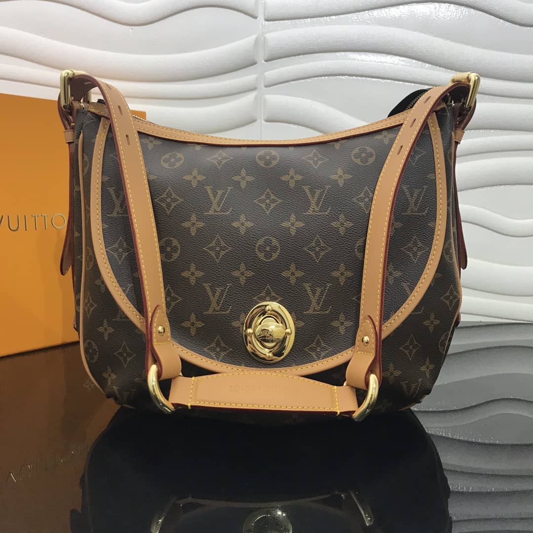 Best Replica Louis Vuitton Tulum GM Monogram Crossbody Bag Replica M40075 - Colareps