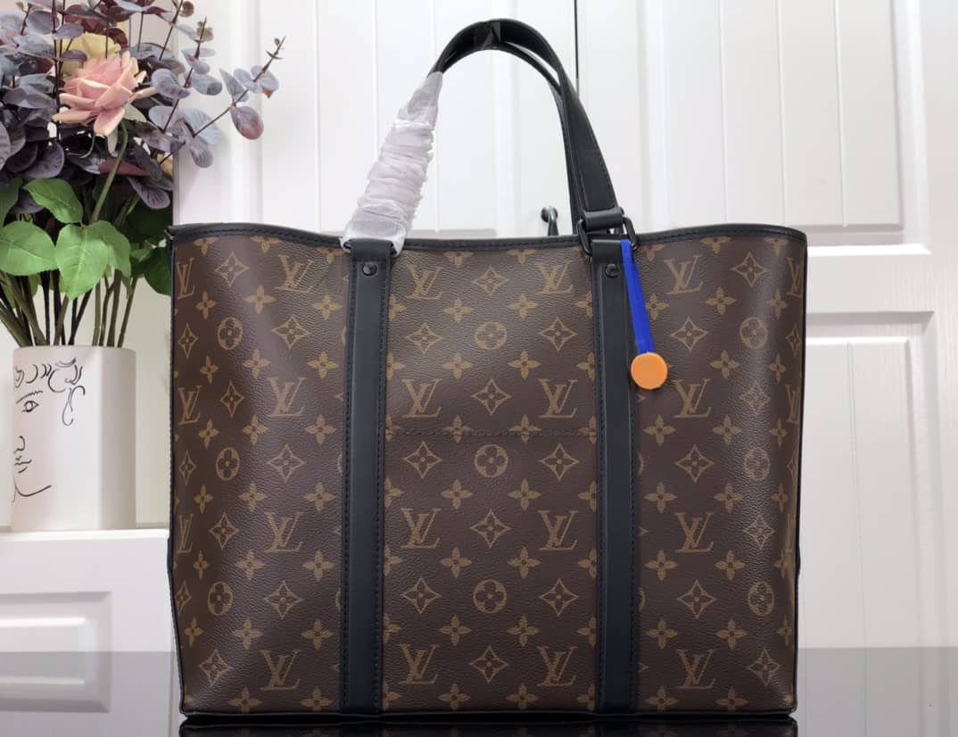 Best Replica Louis Vuitton Monogram Macassar PM Weekend Tote Replica M45734 - Colareps