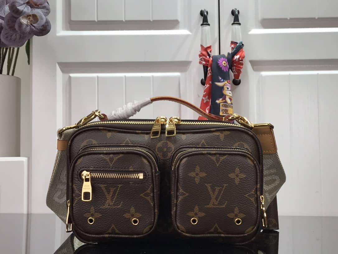 Best Replica Louis Vuitton Monogram Geronimos Utility Crossbody Bag Replica M45672 - Colareps