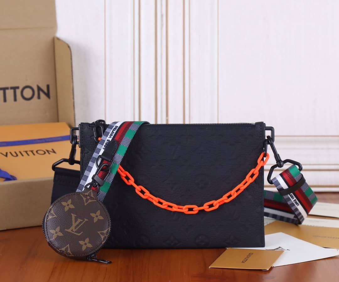 Best Replica Louis Vuitton Trio Pouch Taurillon M59681 Replica - Colareps