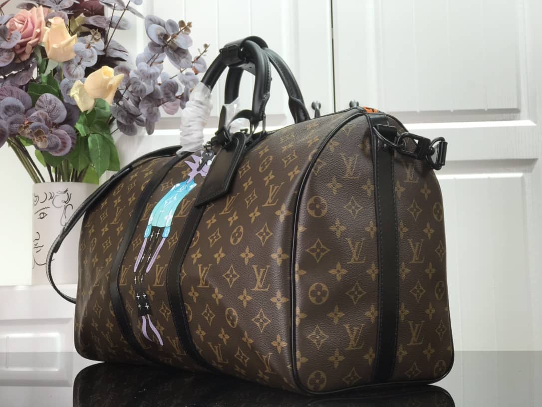 Best Replica Louis Vuitton Keepall Bandouliere 50 Travel Bag Replica M89898 - Colareps
