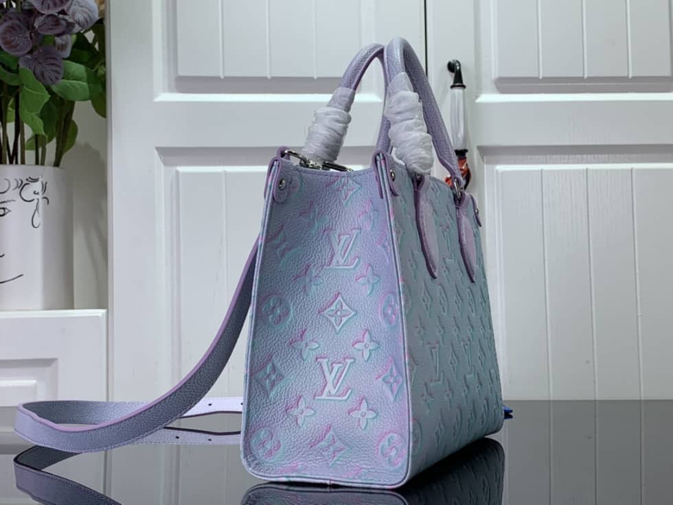 Best Replica Louis Vuitton Onthego PM Purple M46067 Replica Tote - Colareps