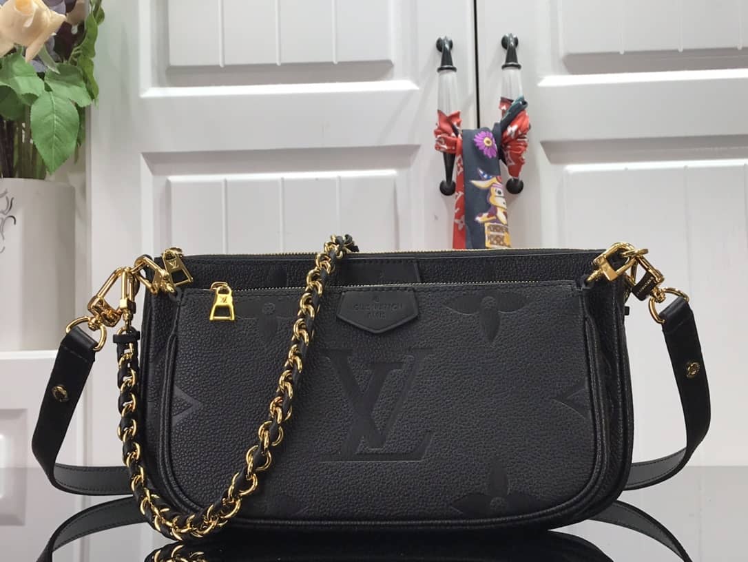 Best Replica Louis Vuitton Pochette Discovery Compact Replica Wallet Black M57630 - Colareps