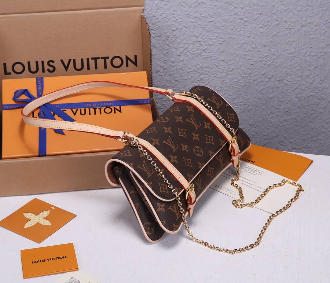 Best Replica Louis Vuitton Vintage Monogram Canvas Replica Shoulder Bag M51162 - Colareps