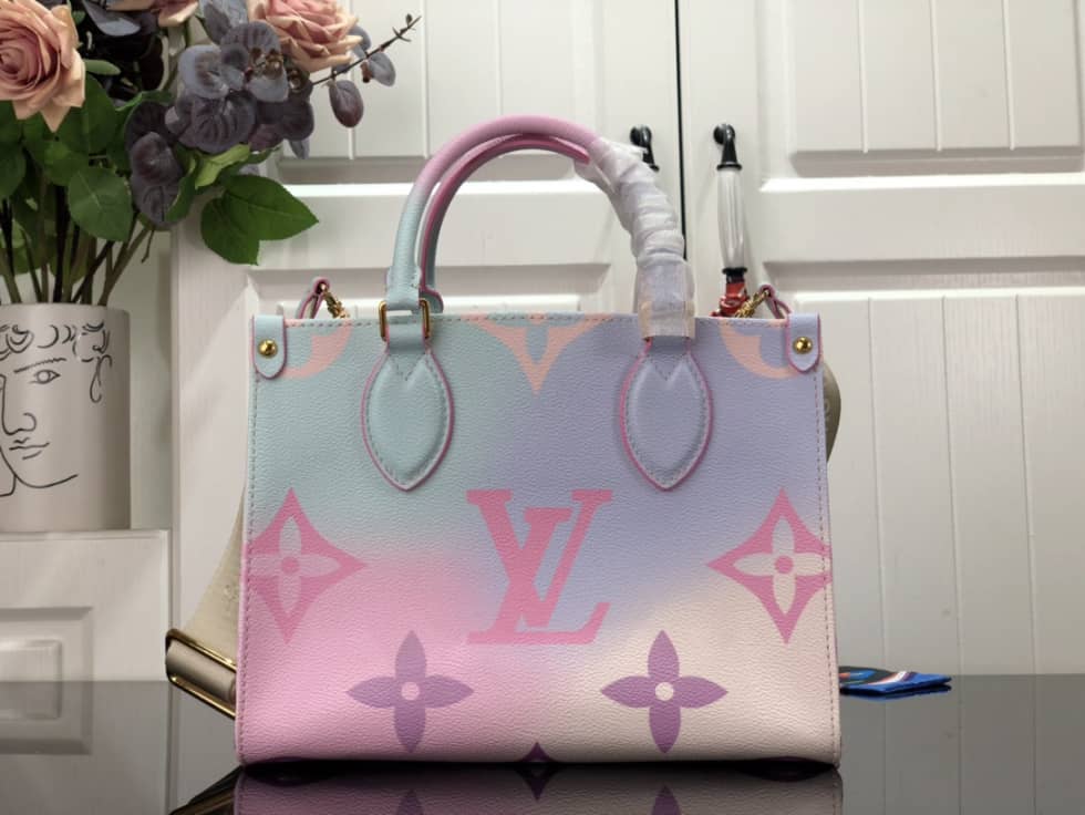 Best Replica Louis Vuitton Onthego PM Sunrise Pastel M59856 Replica Tote - Colareps