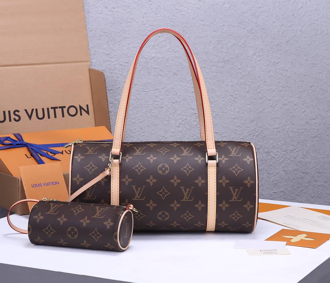 Best Replica Louis Vuitton Monogram Papillon 30cm M51385 Replica Shoulder Bag - Colareps