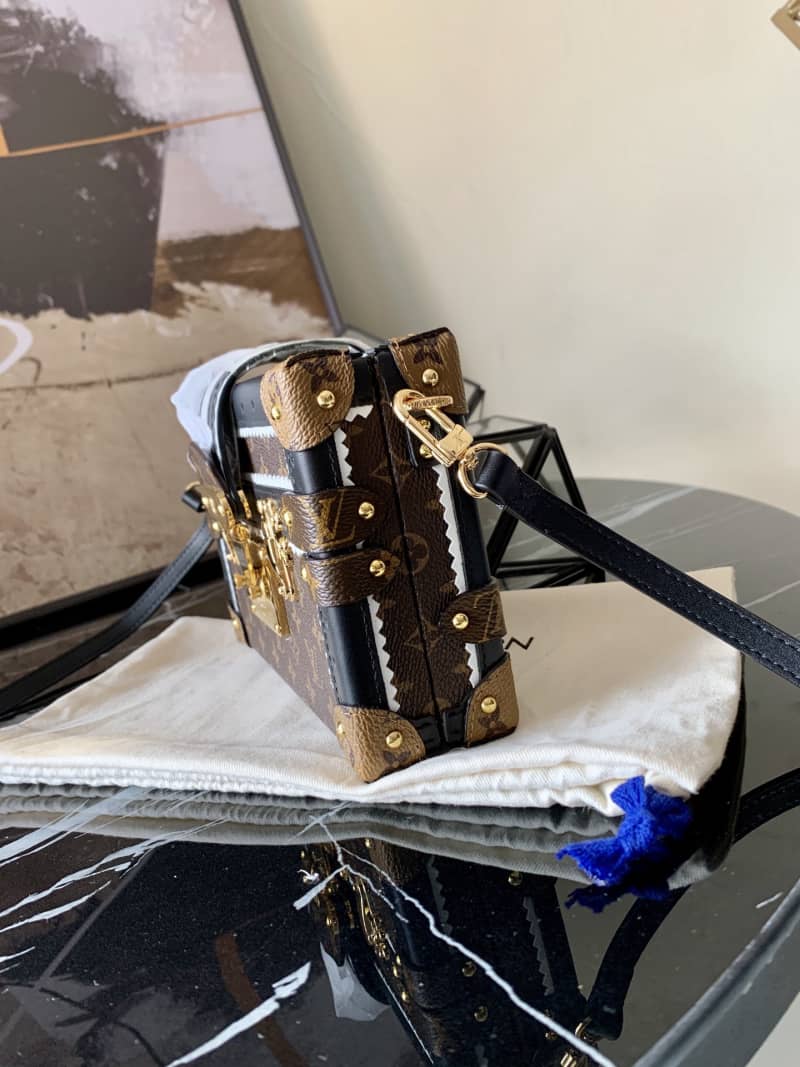 Best Replica Louis Vuitton Petite Malle Monogram Canvas Replica Bag M44216 - Colareps