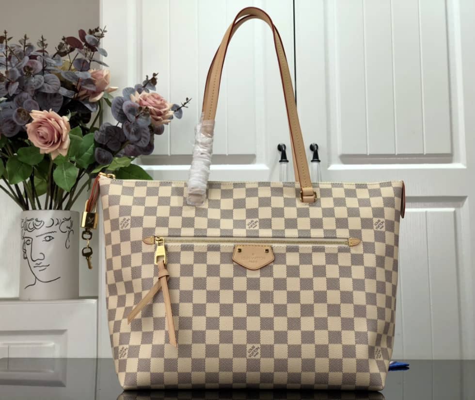 Best Replica Louis Vuitton Damier Azur Canvas Lena MM Replica Handbag N44040 - Colareps