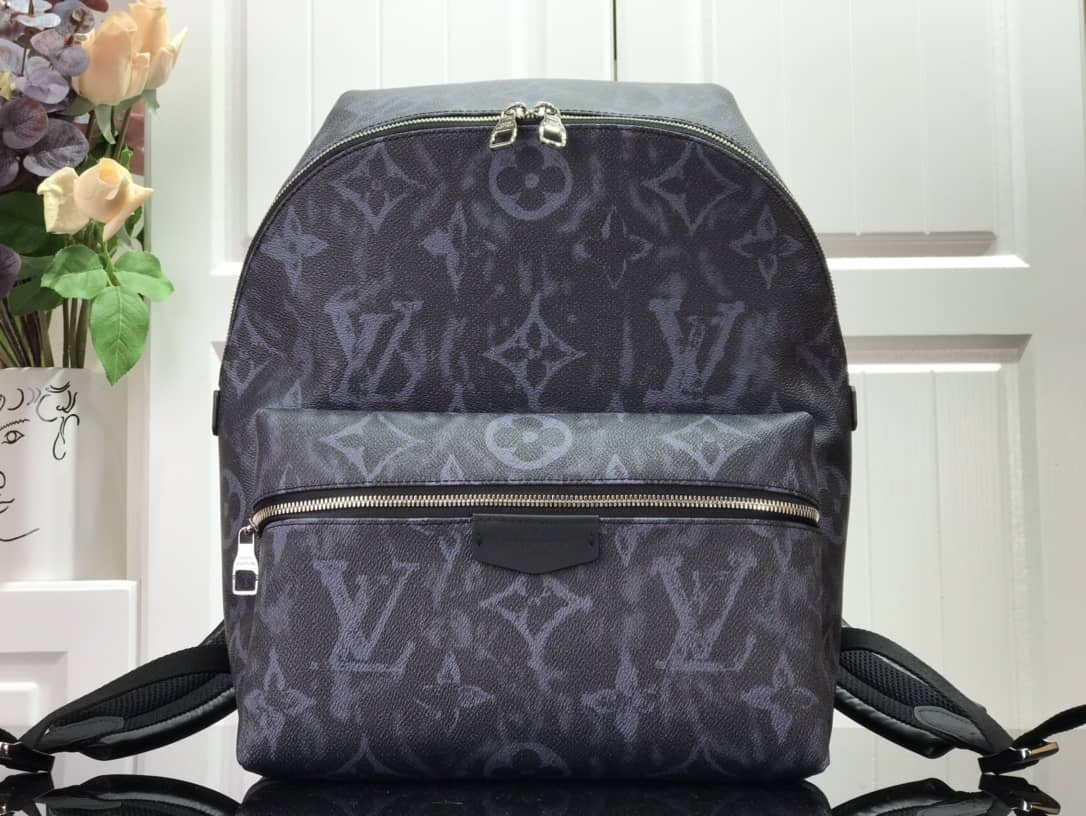 LV Backpack Replica PM Monogram Pastel Noir M57274