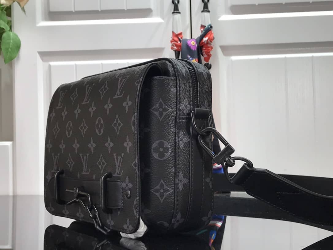 Best Replica Louis Vuitton Steamer Leather Messenger Bag Replica M45585 - Colareps