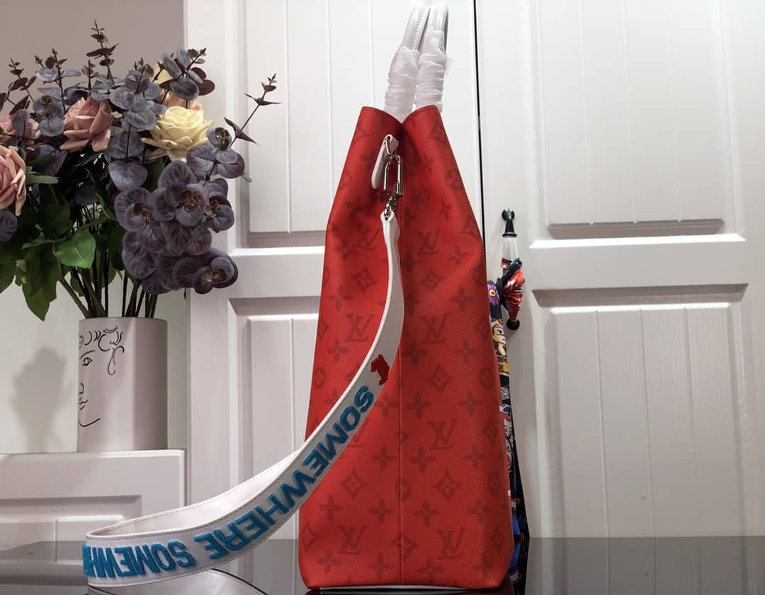 Best Replica Louis Vuitton “Tourist Vs Purist” Tote Bag - Colareps