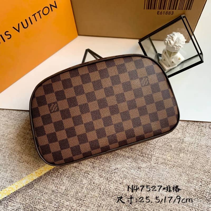 Best Replica Louis Vuitton Damier Ebene Canvas King Size Toiletry Bag Replica N47527 - Colareps