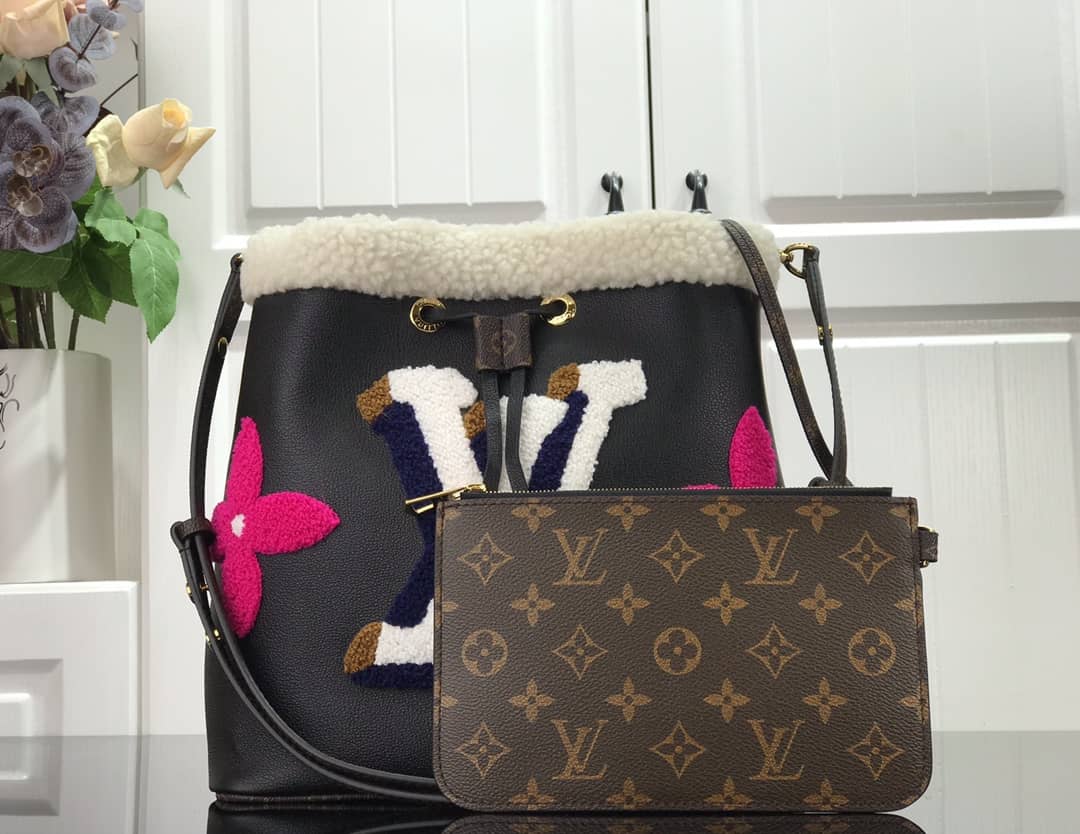 Best Replica Louis Vuitton Noe Bucket Shoulder Diagonal Replica Bag M56963 - Colareps