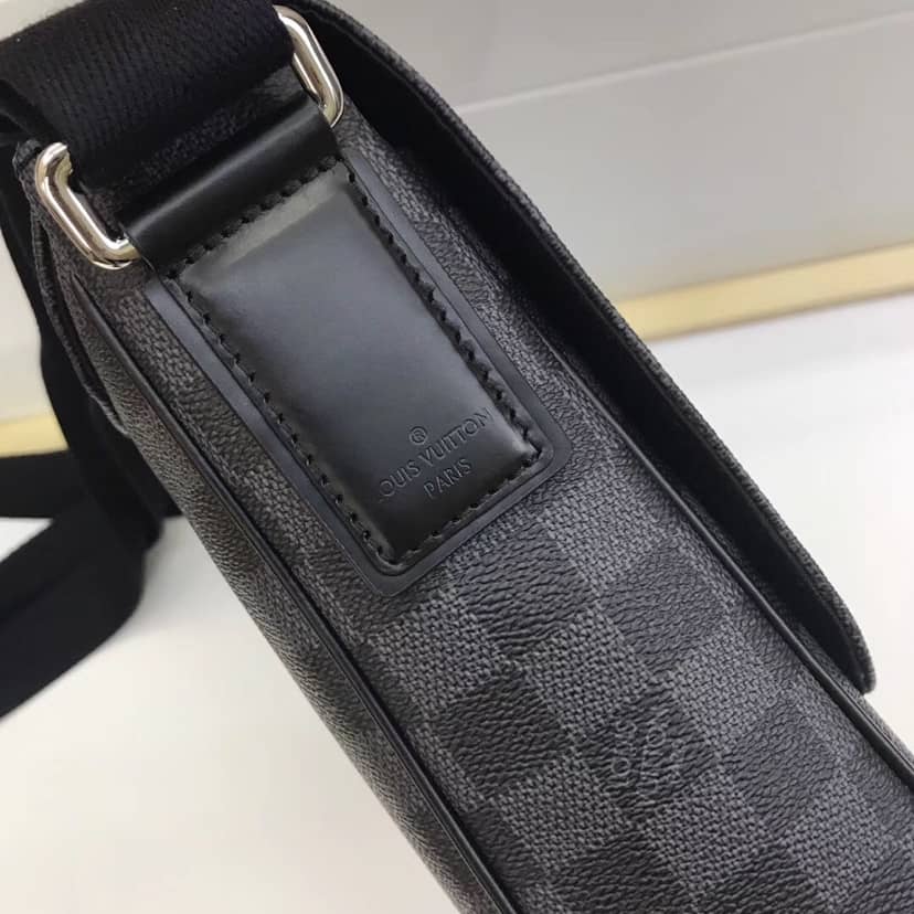 L0vis Vvtt0n District PM Damier Graphite Replica Shoulder Bag N41260