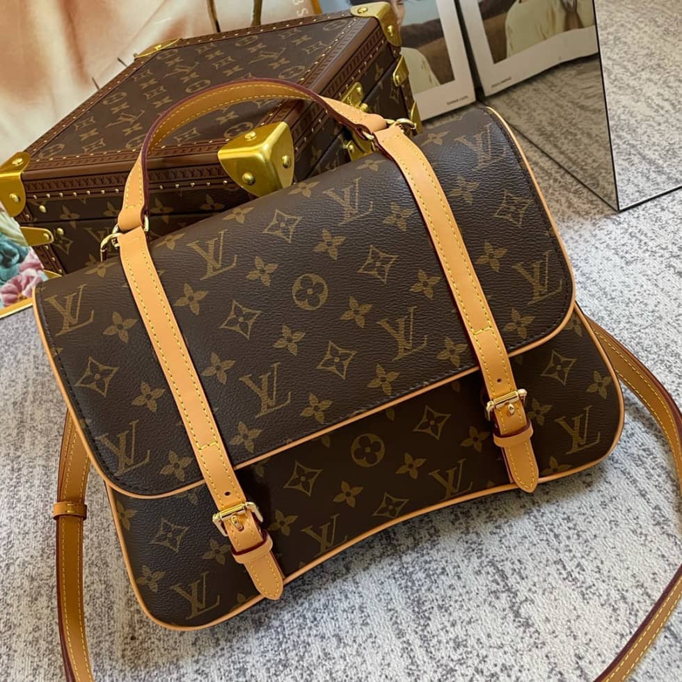 Best Replica Louis Vuitton Monogram Marelle Sac A Dos M51158 Replica Satchel - Colareps
