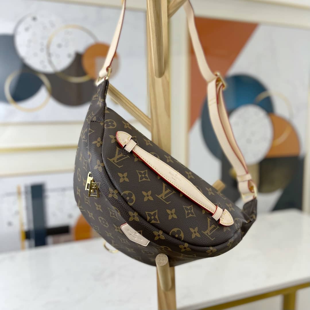 Best Replica LV Bum Bag Dupe New Monogram  Brown M43644 - Colareps