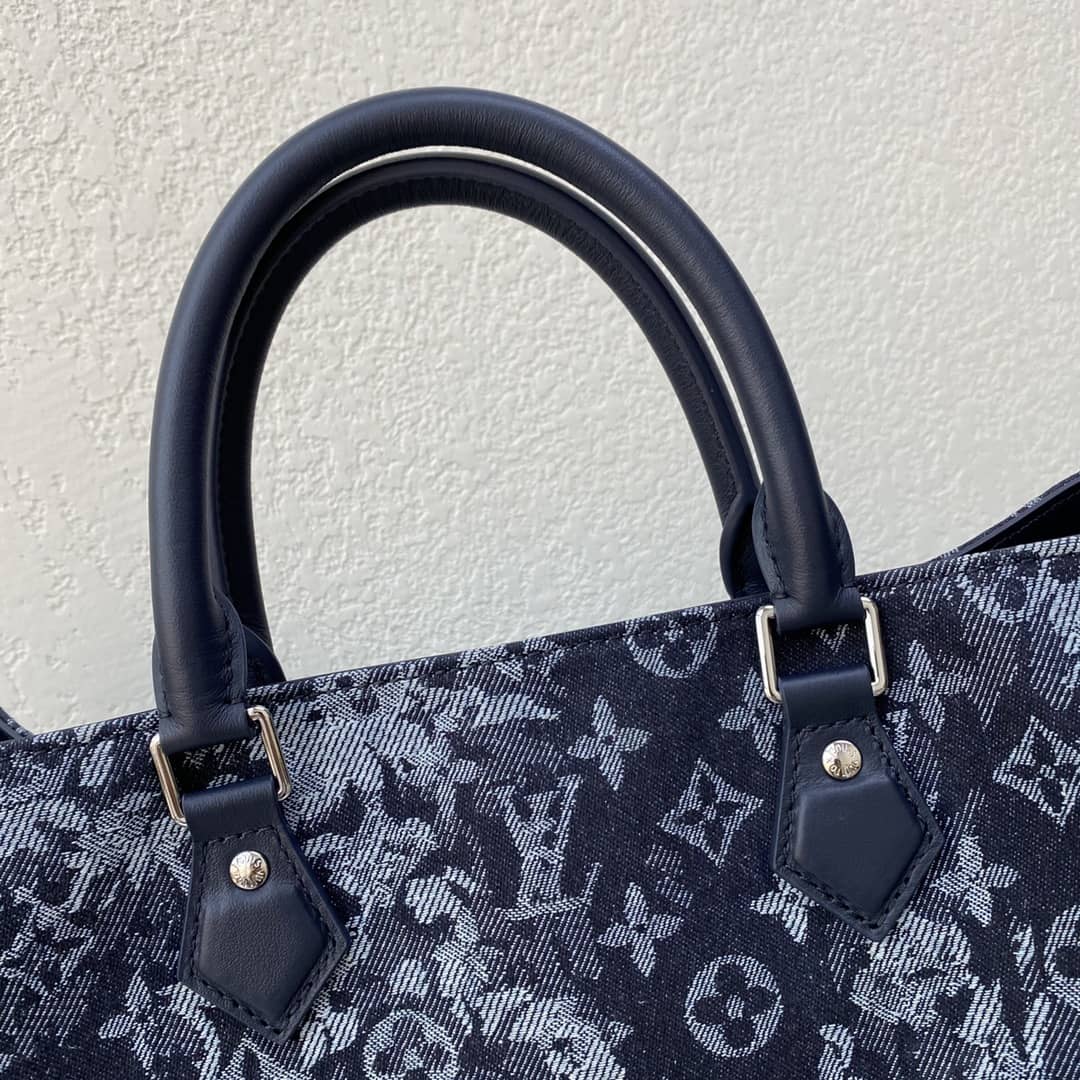 Best Replica Louis Vuitton Grand Sac Monogram Tapestry Canvas Tote Replica M57284 - Colareps