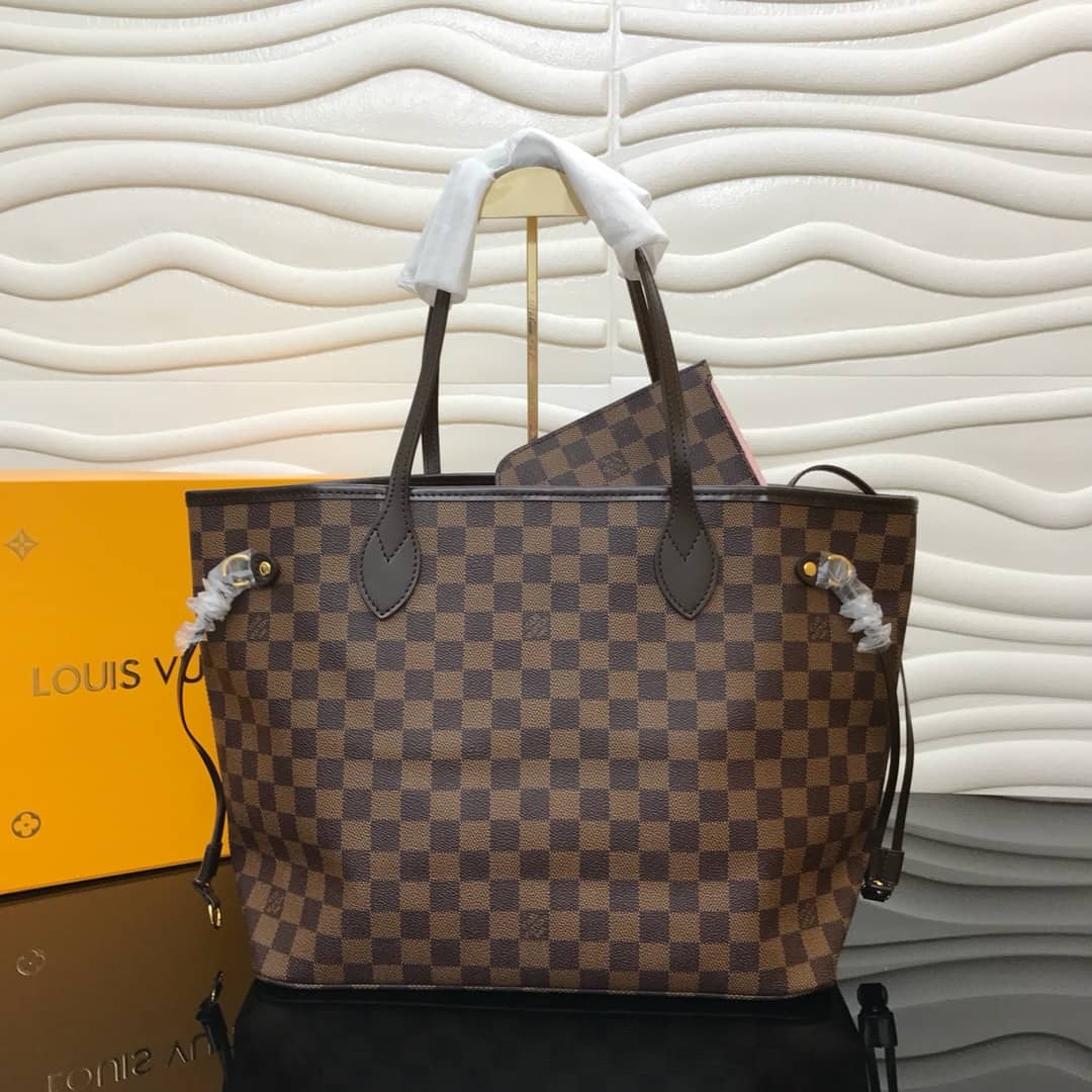 Best Replica Louis Vuitton Neverfull Dupe MM Damier Ebene Bag N40995 - Colareps
