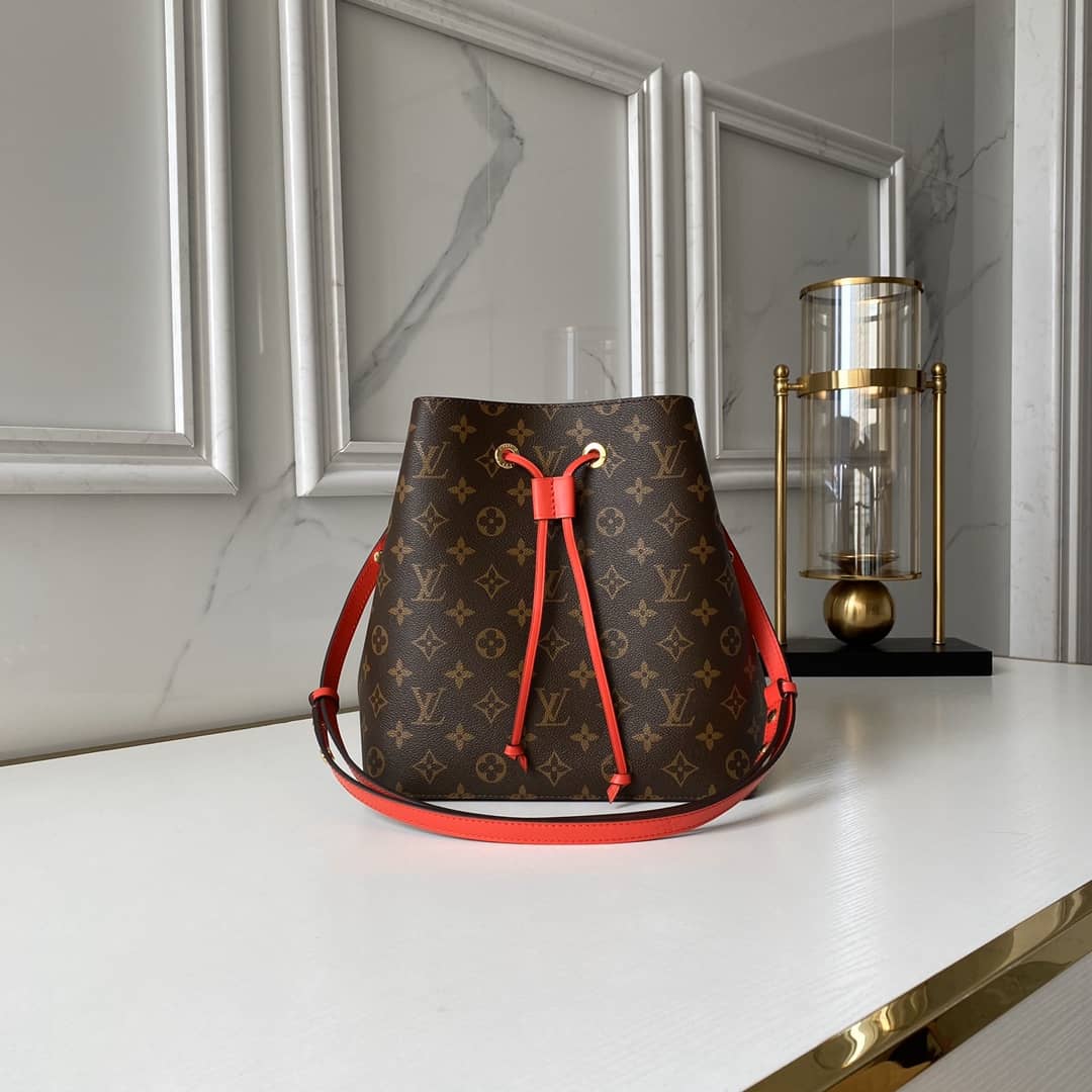 Best Replica Louis Vuitton Neo Noe Replica Bucket Bag Brown M44021 - Colareps
