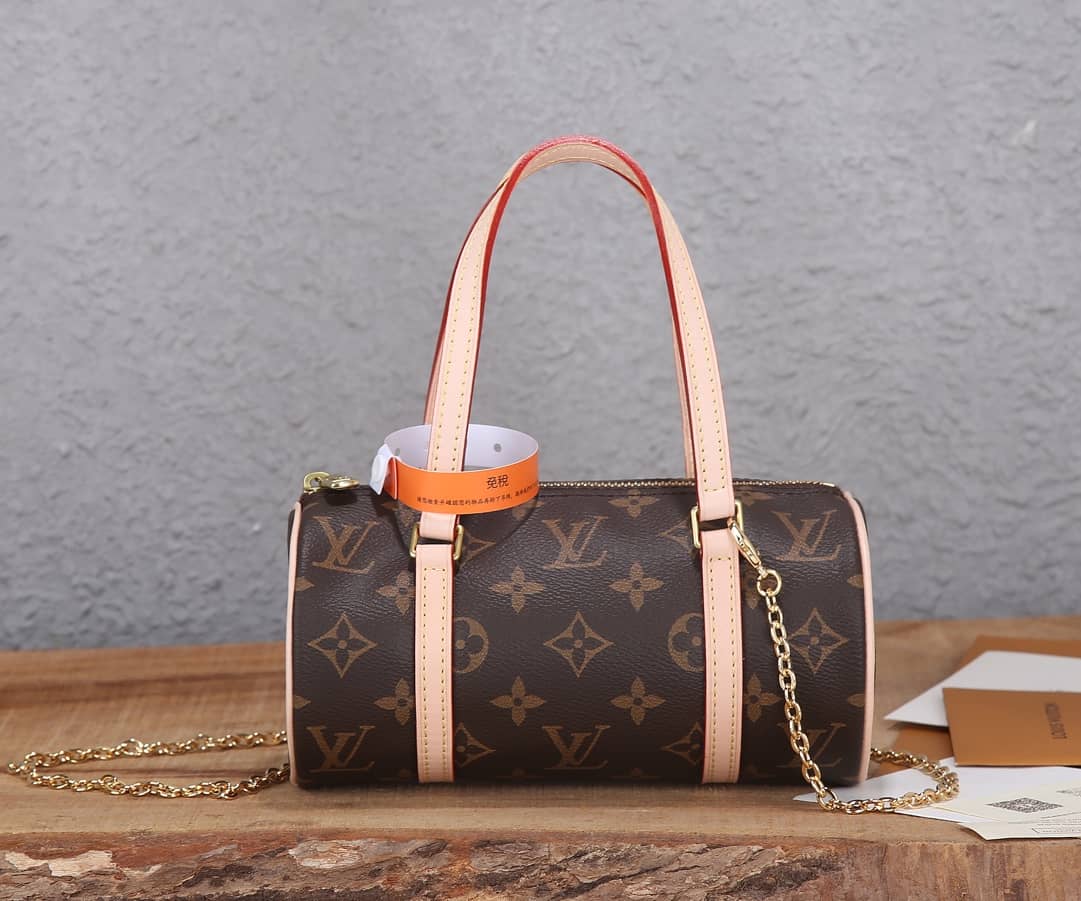 Best Replica Louis Vuitton Monogram Canvas Vintage Papillon 20 Replica Bag M51384 - Colareps