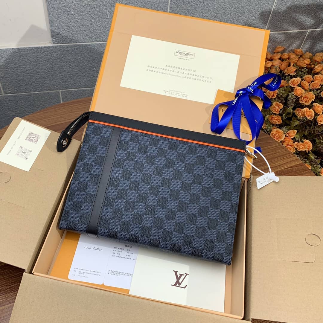 Best Replica Louis Vuitton Pochette Voyage MM Lace Collection Pouch N60241 Replica - Colareps