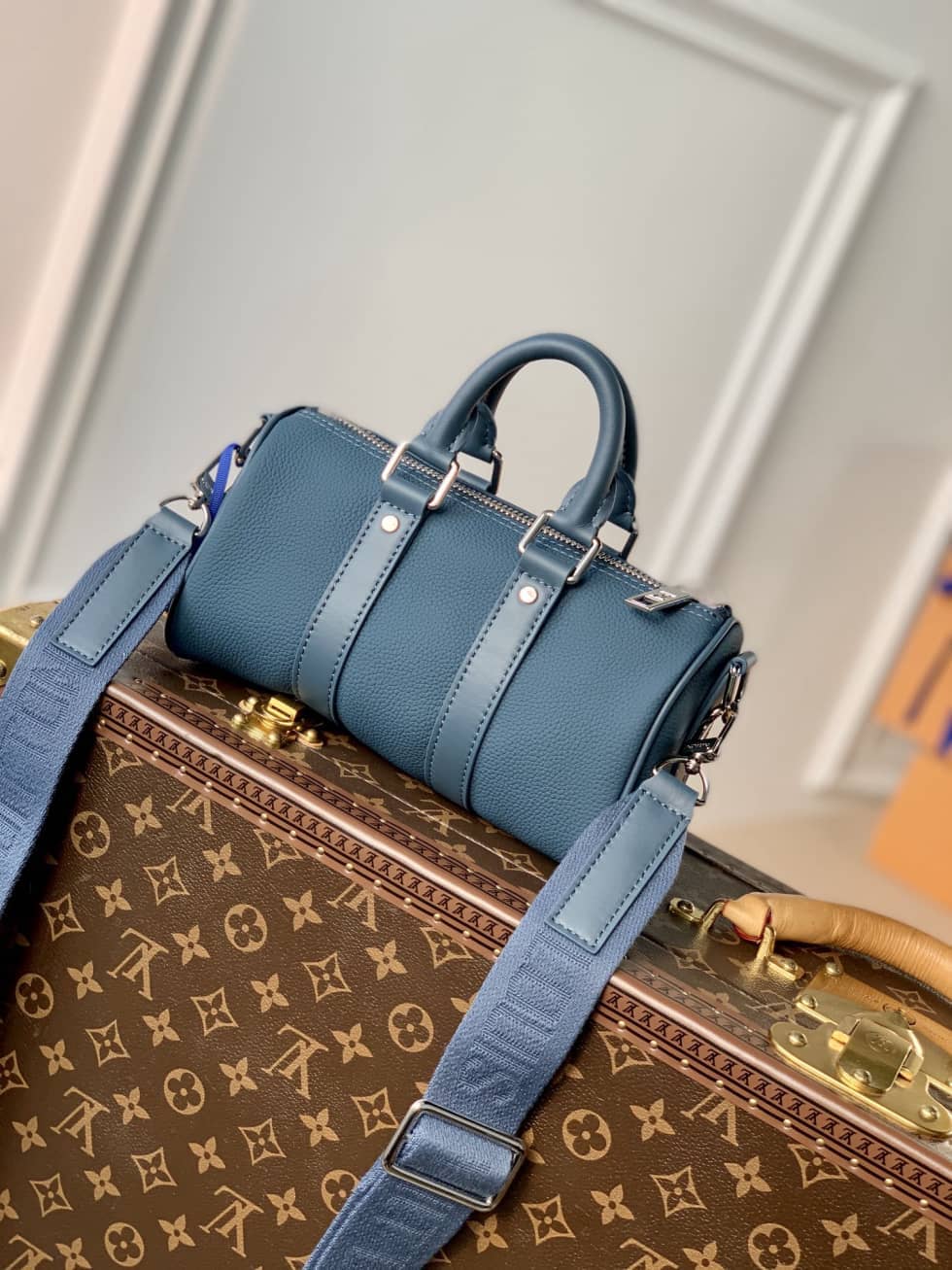 Best Replica Louis Vuitton Keepall XS Blue M81003 Replica Shoulder Bag - Colareps