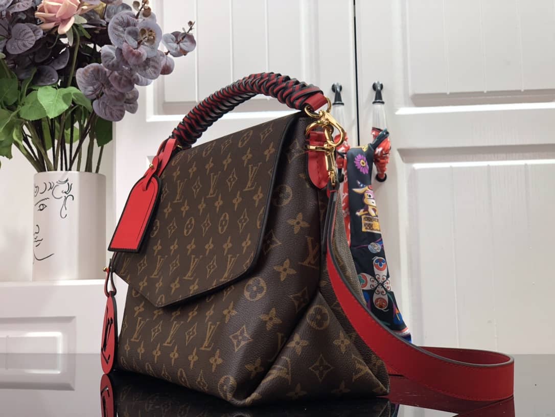 Best Replica Louis Vuitton Beaubourg MM Monogram Canvas Replica Bag M43953 - Colareps