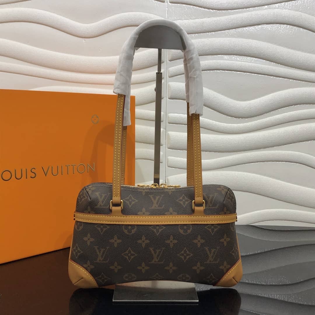 Best Replica Louis Vuitton Monogram Mini Kusan Shoulder Bag Replica M51143 - Colareps