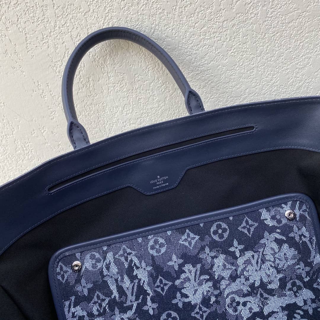 Best Replica Louis Vuitton Grand Sac Monogram Tapestry Canvas Tote Replica M57284 - Colareps