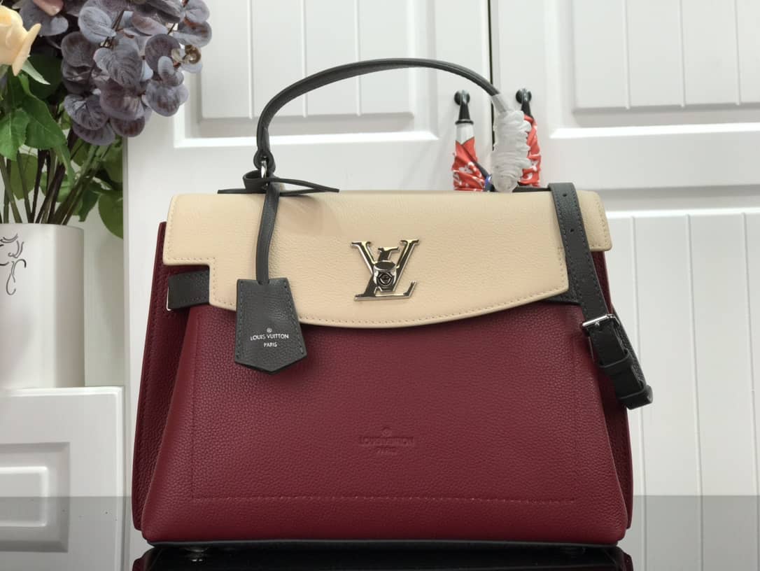 Best Replica Louis Vuitton Lock Me Ever 2Way Bag Replica Red M52787 - Colareps